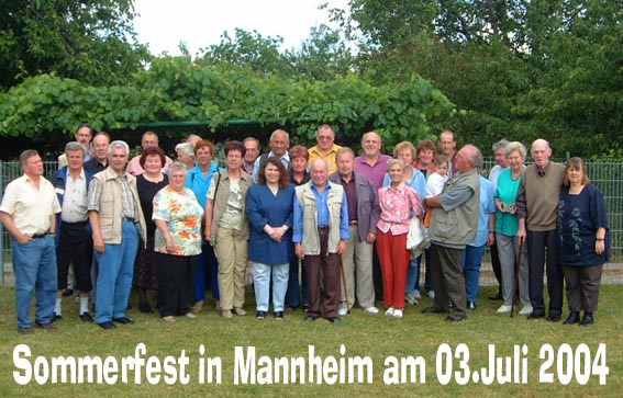 Jahresrckblick 2004: Sommerfest in Mannheim am 03. Juli 2004 (001)