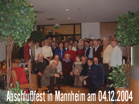 Jahresrckblick 2004: Abschlufest in Mannheim am 04. Dezember 2004 (001)