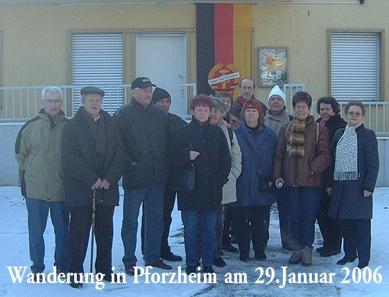 Jahresrckblick 2006: Wanderung in Pforzheim am 29. Januar 2006 (001)