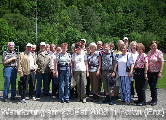 Jahresrckblick 2008: Wanderung am 25. Mai in Hfen (Enz) (001)