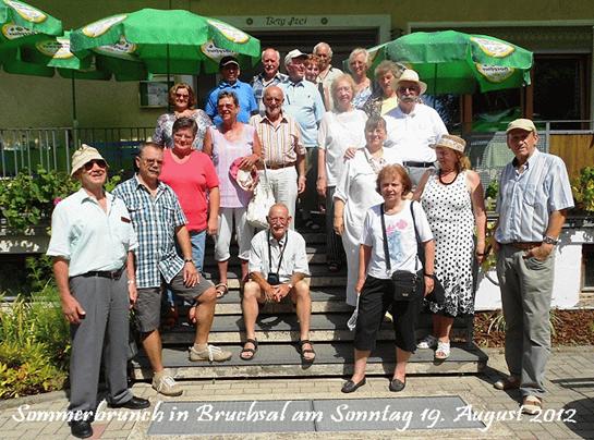 Jahresrckblick 2012: Sommerbrunch in Bruchsal am Sonntag 19. August 2012 (001)
