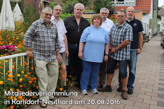 Jahresrckblick 2016: Mitgliederversammlung in Karlsdorf-Neuthard am 20.08.2016 (001)