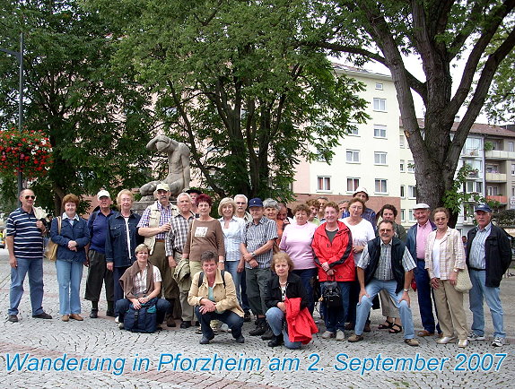 Jahresrckblick 2007: Wanderung in Pforzheim am 2. September 2007 (001)