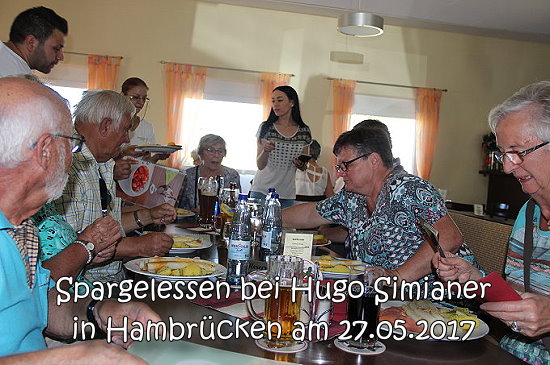Jahresrckblick 2017: Spargelessen bei Hugo Simianer in Hambrcken am 27.05.2017 (001)