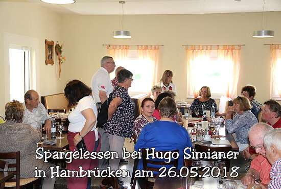 Jahresrckblick 2018: Spargelessen bei Hugo Simianer in Hambrcken am 26.05.2018 (001)
